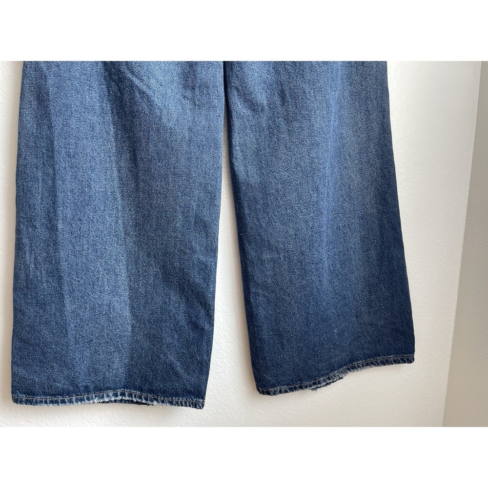 Almost Famous Women's Distressed Blue Denim Jeans, Size 3 - Picture 11 of 13